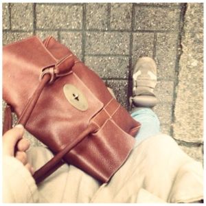 My Mulberry Bayswater is extra special to me as I bought it in London, Xmas 2010. I was supposed to be in NYC but we couldn't fly because of the bad weather so to cheer myself I caught a tube to Kensington and splurged to flight cost in the Mulberry flagship store. I'll always love this bag. #MyHandbagStory